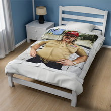 Load image into Gallery viewer, Cornbread Cowboi Velvet Blanket
