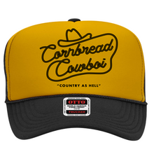 Load image into Gallery viewer, Cornbread Cowboi ‘Country As Hell’ Ball Cap