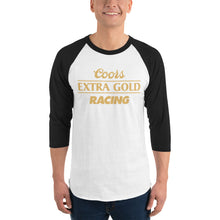 Load image into Gallery viewer, Extra gold racing 3/4 sleeve