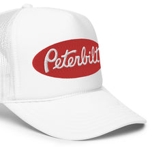 Load image into Gallery viewer, Red logo Foam trucker hat