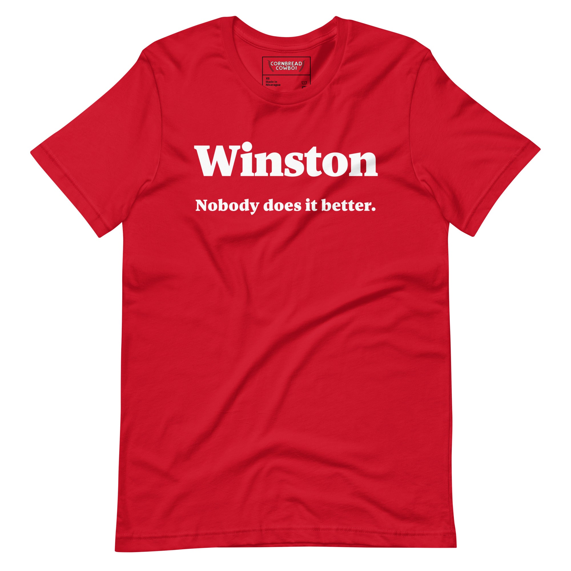winston cigarettes t shirt Nobody does it better shirt 3XL