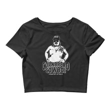 Load image into Gallery viewer, BLACK COWBOI CROP TOP