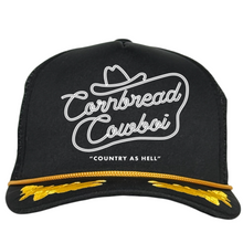 Load image into Gallery viewer, Cornbread Cowboi ‘Country As Hell’ Ball Cap
