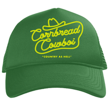 Load image into Gallery viewer, Cornbread Cowboi ‘Country As Hell’ Ball Cap
