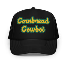 Load image into Gallery viewer, Cornbread Cowboi Foam trucker hat
