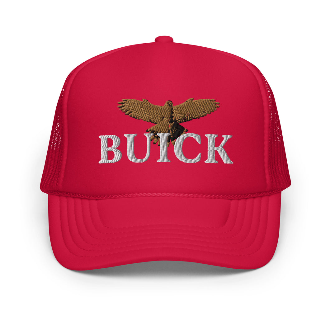 Classic car hawk trucker hat