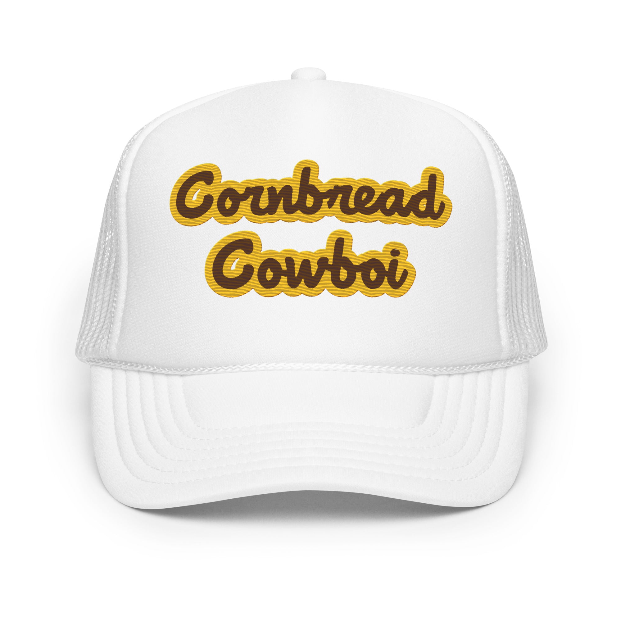 CORNBREAD COWBOI Foam trucker hat – Cornbread Country Club