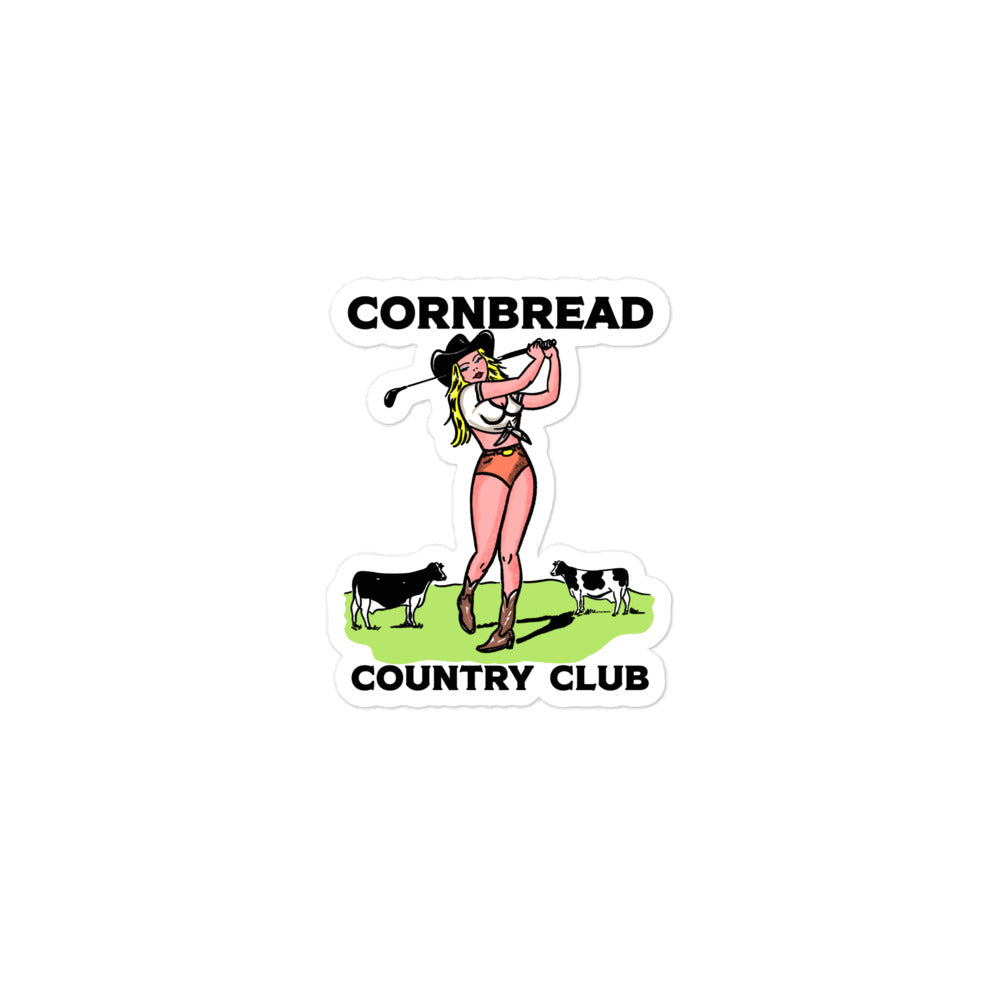 CCC GOLF stickers – Cornbread Country Club