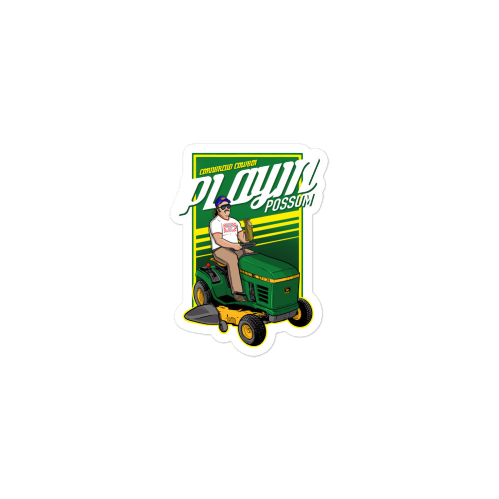 Playin possum sticker – Cornbread Country Club