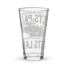 Load image into Gallery viewer, Laid &amp; paid pint glass
