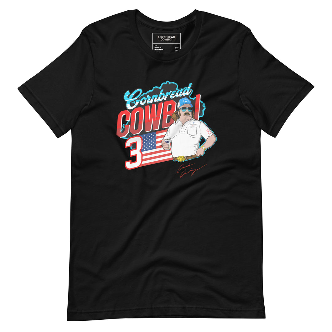 Merica 3 cowboi tee