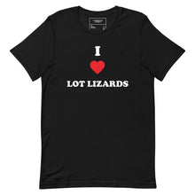 Load image into Gallery viewer, I love lot lizards tee
