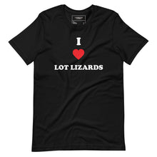 Load image into Gallery viewer, I love lot lizards tee
