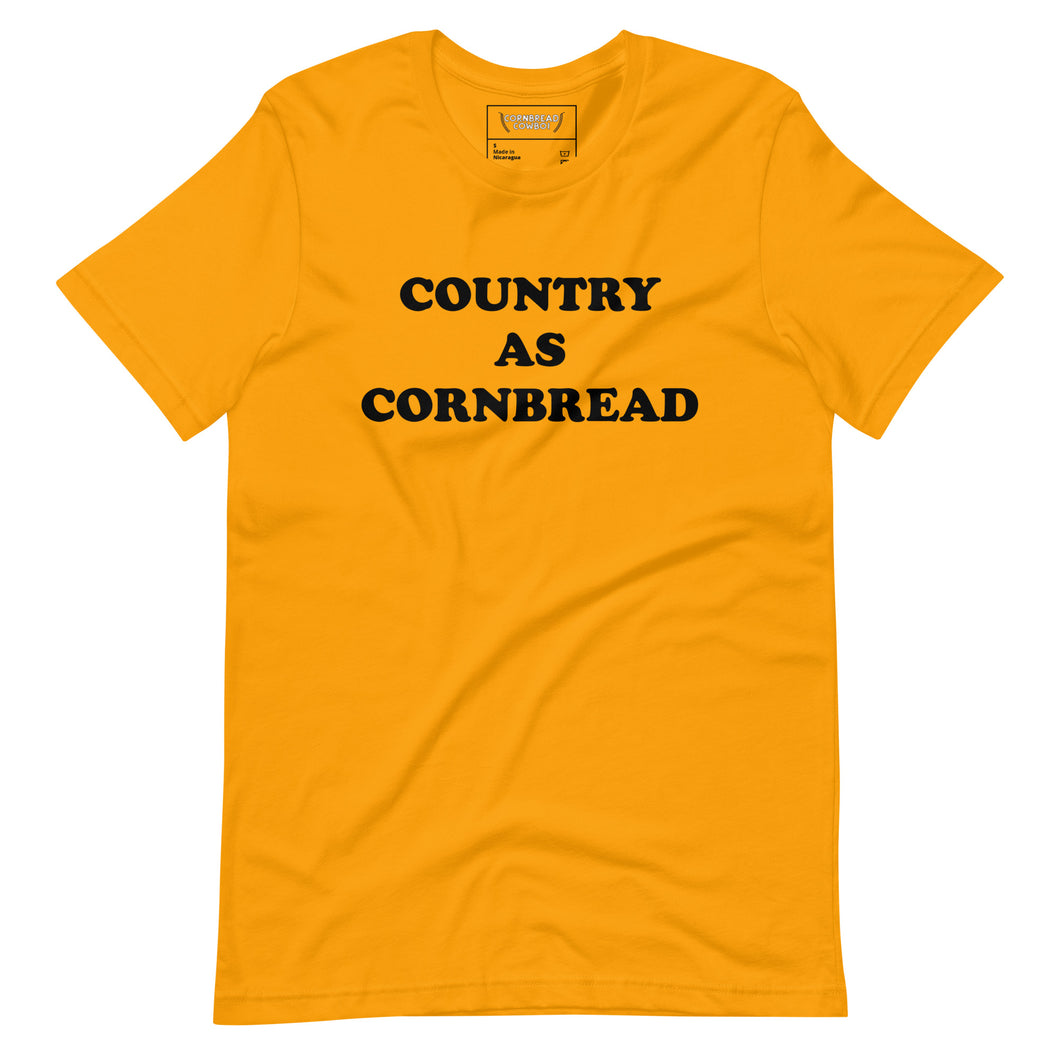 Country as cornbread tee