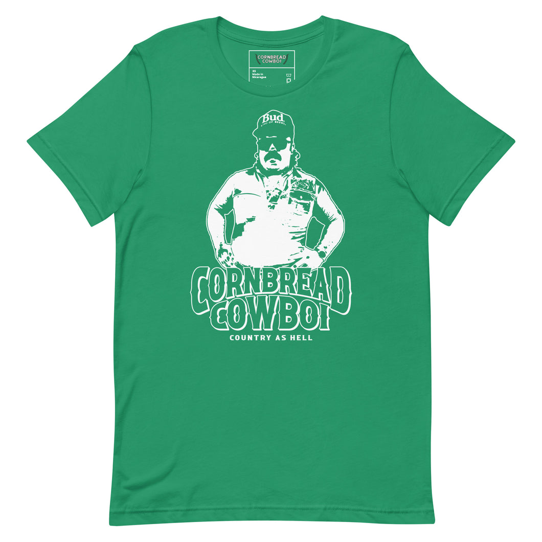 Masters green cornbread cowboi t-shirt