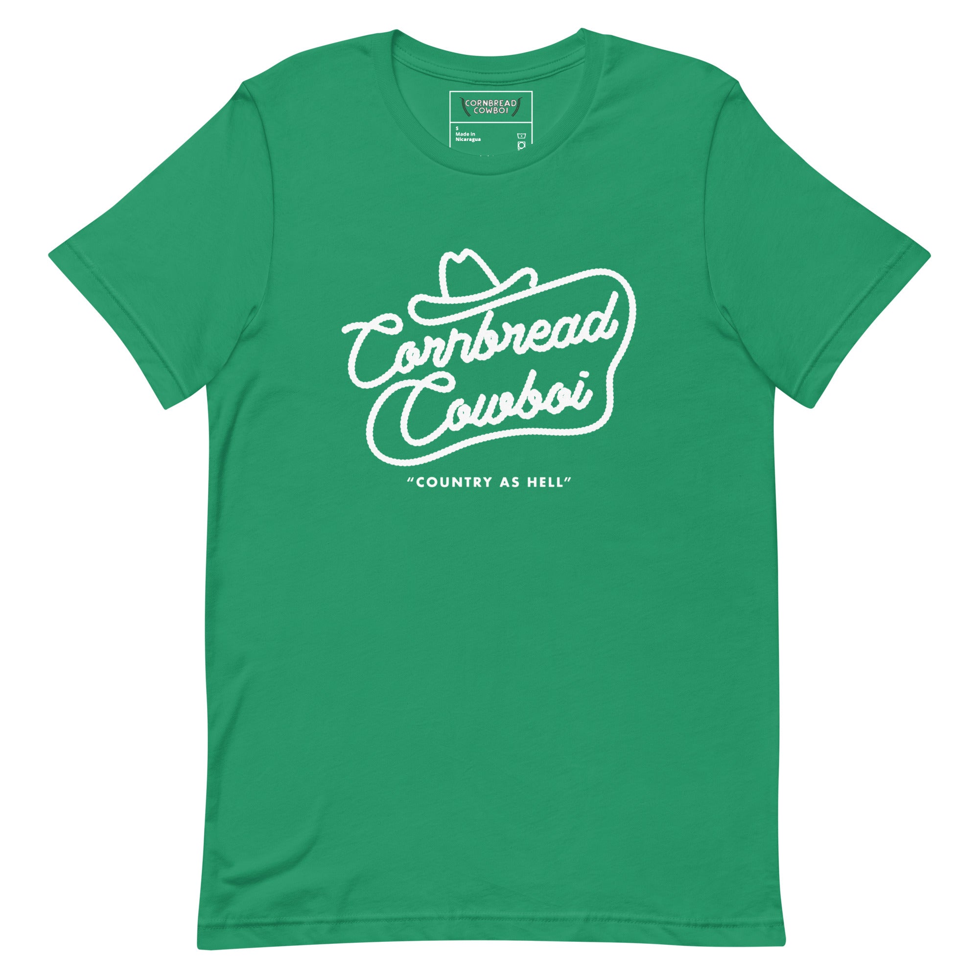 Masters green cornbread cowboi t-shirt – Cornbread Country Club