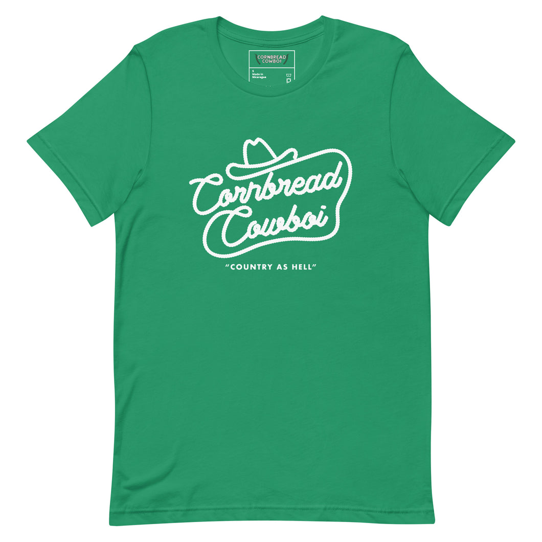 Masters green cornbread cowboi t-shirt