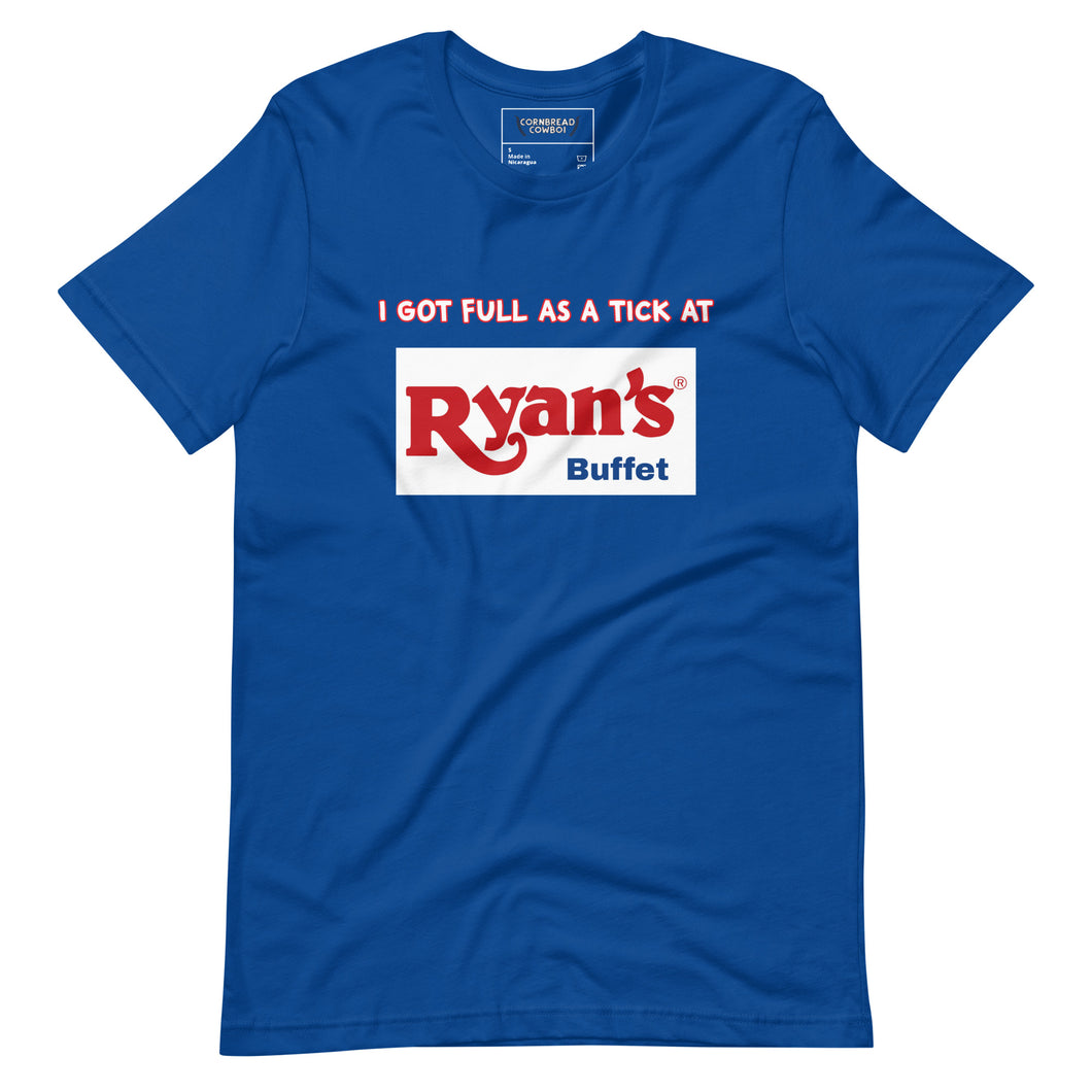 Ryan’s buffet tee – Cornbread Country Club