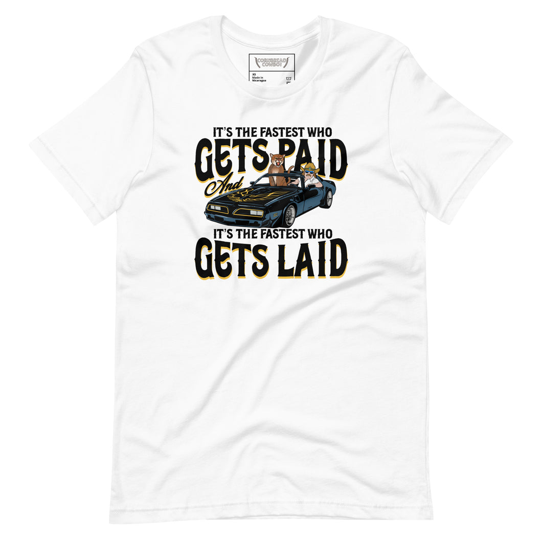 Laid & Paid Unisex t-shirt