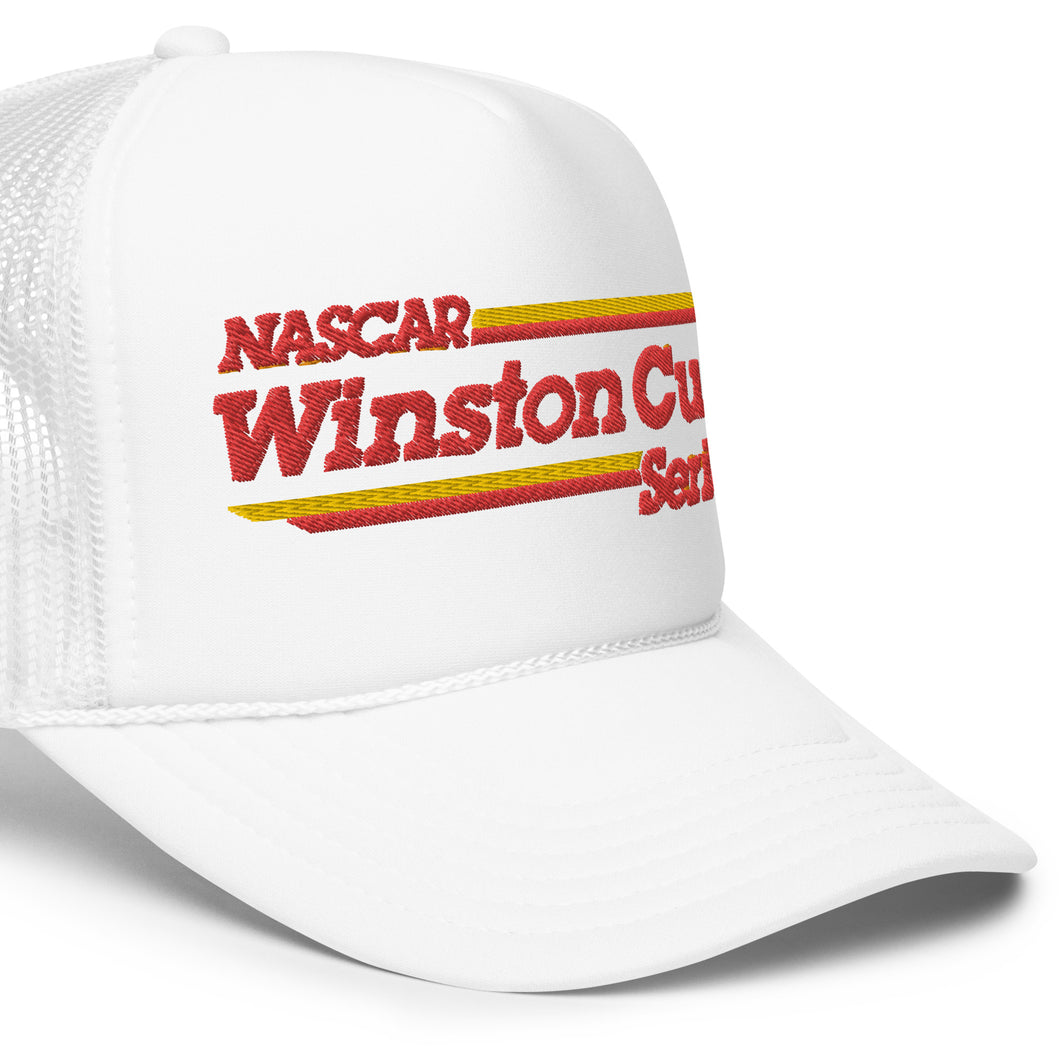 Retro racing hat