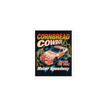 Load image into Gallery viewer, Cornbread cowboi racing Bubble-free stickers
