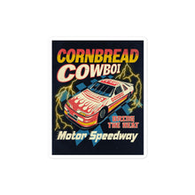 Load image into Gallery viewer, Cornbread cowboi racing Bubble-free stickers
