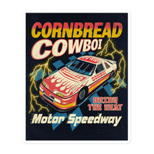 Load image into Gallery viewer, Cornbread cowboi racing Bubble-free stickers
