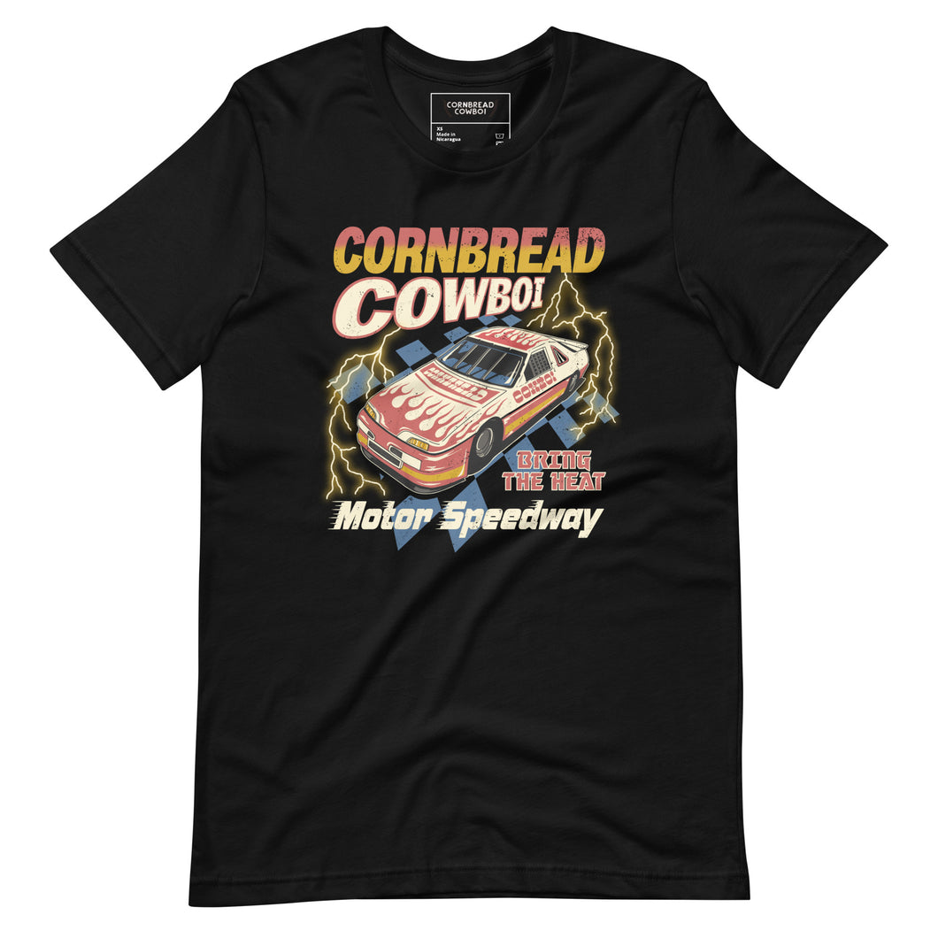 Cornbread cowboi racing t-shirt