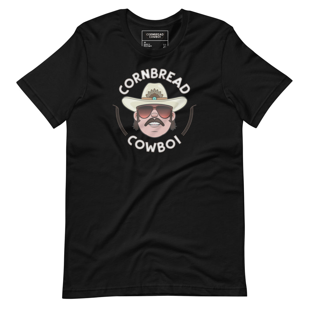 Black cornbread cowboi tee