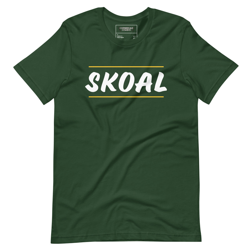 Classic dip dark green tee