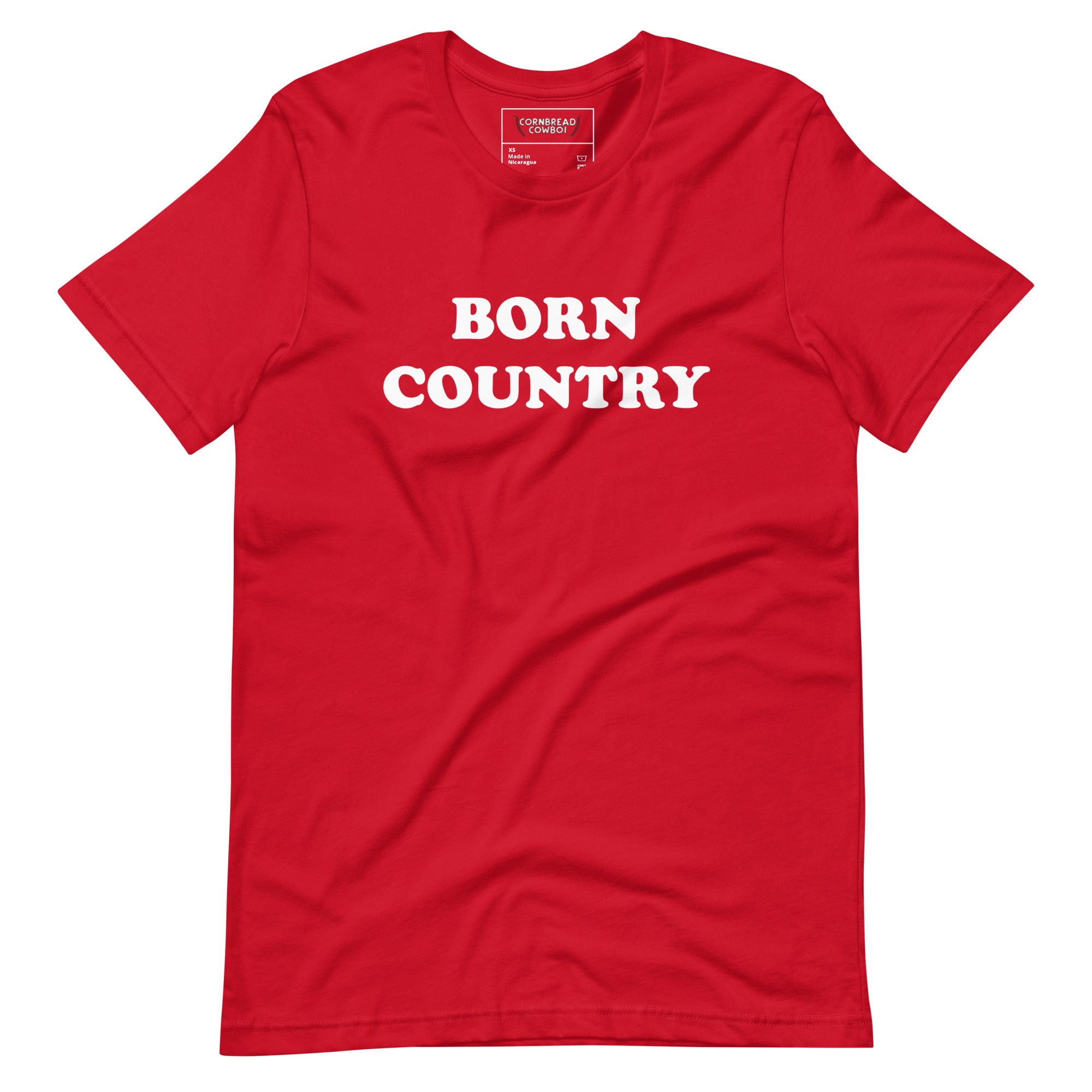 Born country USA t-shirt – Cornbread Country Club