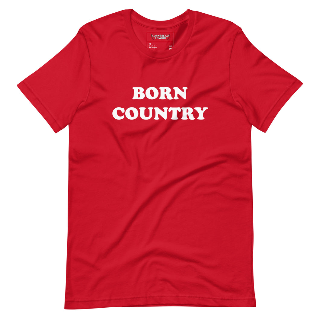 Born country USA t-shirt